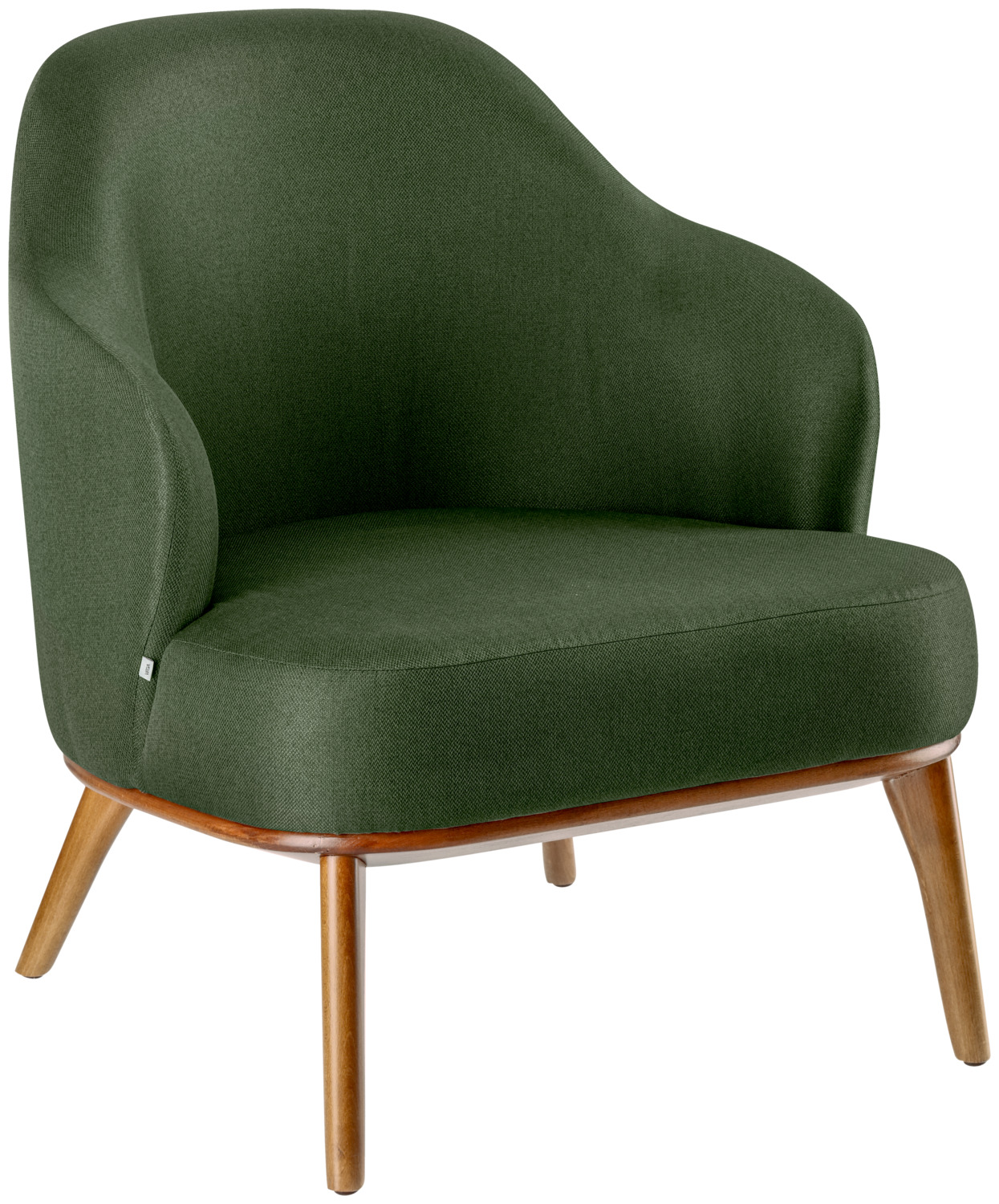 VEGA LUSINI Solutions GmbH Lounge armchair Gustav Loungesessel Gustav Lounge armchair Gustav; 70x78x79 cm (WxDxH); seat green, base light-brown Loungesessel Gustav; 70x78x79 cm (BxTxH); Sitz grün, Gestell hellbraun Armchair Gustav made of durable fabric (100% polyester) and a frame of beech that has been stained and varnished. Only suitable for indoor use. Delivery is assembled. Incl. plastic glides on the bottom. Formschöner Sessel aus strapazierfähigem Stoff (100 % Polyester) und einem Gestell aus Buche, gebeizt und lackiert. Inklusive Kunststoffgleiter. Feuerhemmender Bezug. Nur für den Innenbereich geeignet. Lieferung erfolgt montiert.