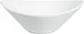 VEGA Amsterdam Porcelain Bowls, White Oval Dishwasher and Microwave Safe Serving Set, 2 pieces, 1800 ml, 11.2 cm