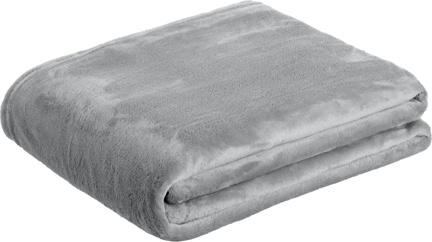 ERWIN M. LUSINI Solutions GmbH Blanket Barrie Kuscheldecke Barrie Blanket Barrie; 130x170 cm (WxL); grey Kuscheldecke Barrie; 130x170 cm (BxL); grau 100% polyester. Weight approx. 300 g/m². Extra fluffy blanket for cool summer evenings. Durable, easy to clean. 100 % Polyester. Gewicht ca. 300 g/m². Extra-flauschige Kuscheldecke für kühle Sommerabende. Strapazierfähig, pflegeleicht.