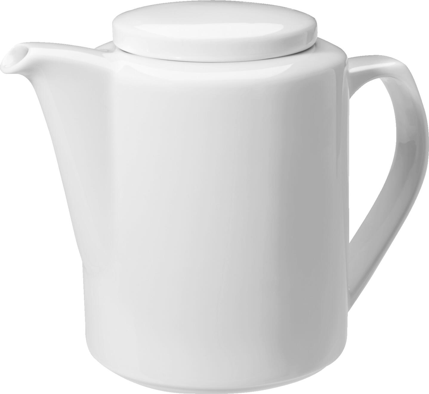 VEGA LUSINI Solutions GmbH Coffee pot Base Kaffeekanne Base Coffee pot Base; 650 ml, 10x16 cm (ØxH); white; round; 4 piece / pack Kaffeekanne Base; 650 ml, 10x16 cm (ØxH); weiß; rund; 4 Stück / Pack White porcelain coffee pot with lid in various sizes. Simple, timeless shape. Dishwasher safe and microwaveable. Weiße Kaffeekanne mit Deckel aus Porzellan in verschiedenen Größen. Schlichte, zeitlose Form. Spülmaschinenfest und mikrowellengeeignet.