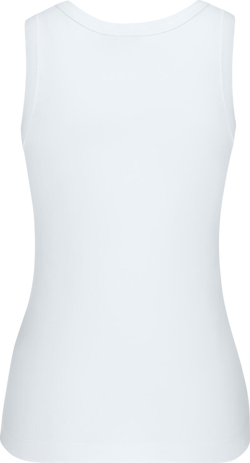 Женский топ Jobeline Malme Slim Fit, 95% хлопок 5% эластан, гладкий джерси, круглый вырез, удлиненная спинка, профессиональная одежда для общепита