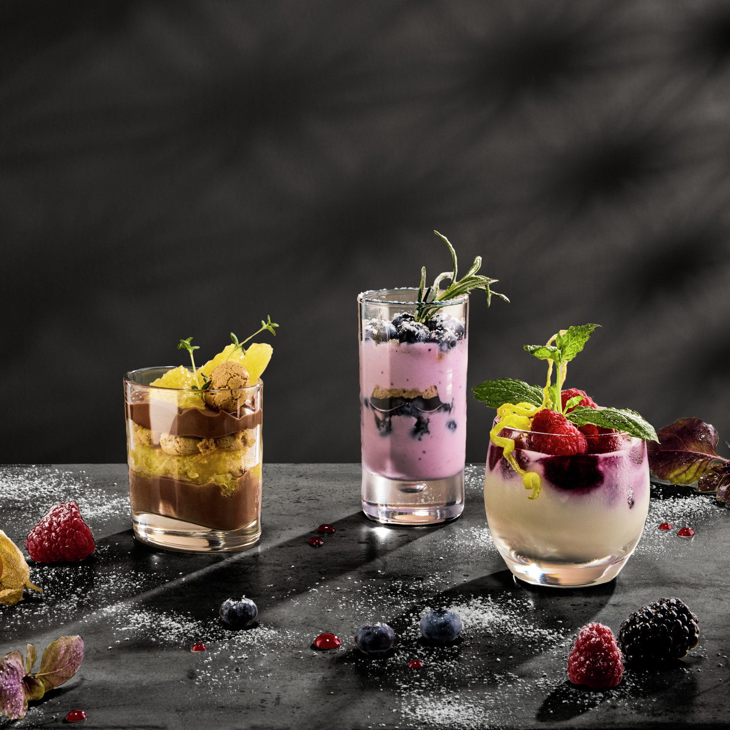 Set de 12 piese Pahare de Desert Borgonovo Oval, Sticla Transparenta, 90ml, 6.5x6.5cm, Compatibile cu Masina de Spalat Vase