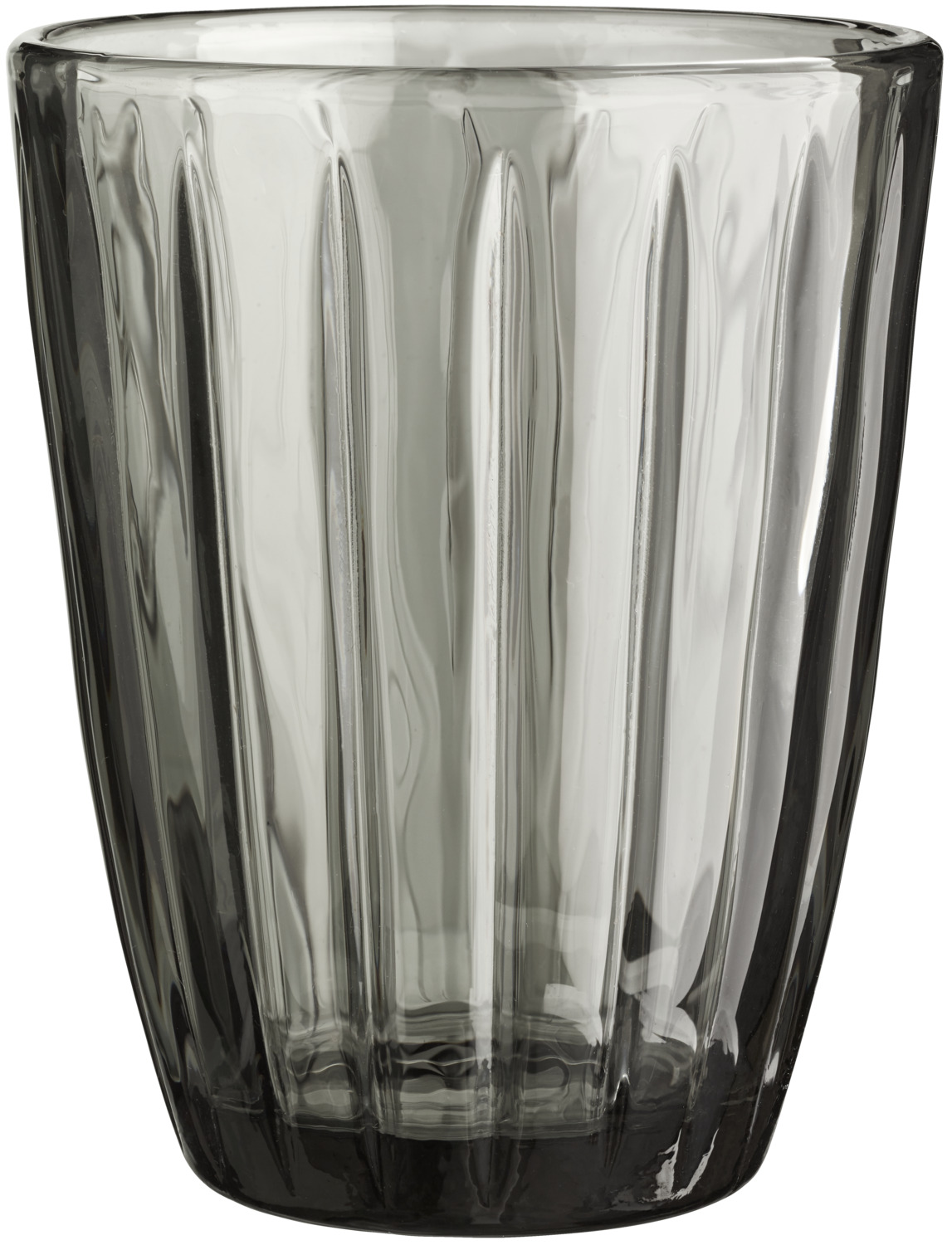 VEGA LUSINI Solutions GmbH Water glass Marlene Wasserglas Marlene Water glass Marlene; 240 ml, 8x10 cm (ØxH); grey; 6 piece / pack Wasserglas Marlene; 240 ml, 8x10 cm (ØxH); grau; 6 Stück / Pack Universal glass made of solid colored glass with relief on the outside. Dishwasher safe. Universalglas aus durchgefärbtem Glas mit Relief an der Außenseite. Spülmaschinenfest.