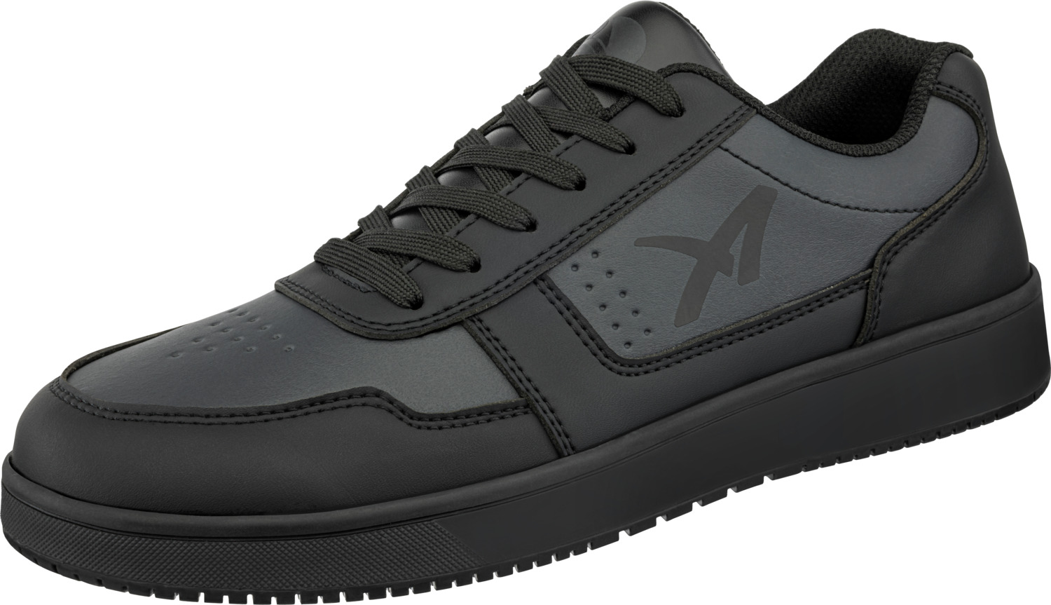 Albatros ISM GmbH Work shoe Squad Berufsschuh Squad Work shoe Squad; Size EU 46; black Berufsschuh Squad; Schuhgröße 46; schwarz The Squad series from Albatros sets new standards in terms of comfort, safety and functionality. These work shoes have been specially developed to meet the high demands of your everyday work and comply with protection class O2. Your advantages at a glance: Abrasion-resistant textile fabric: The robust materials guarantee a long service life and reliably protect your feet. Ultralight: Thanks to the low weight, you experience maximum comfort, even on long working days. Water-repellent: Your feet stay dry and protected, even in wet conditions. Breathable: The innovative design ensures optimum air circulation and a pleasant foot climate. Cushioning midsole: The comfit® RELAX memory foam insole (removable) provides comfort and cushioning. Resistant to cleaning agents, animal fats and acids: Ideal for use in demanding and hygienically sensitive work areas. Metal-free: Perfect for working environments with metal detectors and for greater freedom of movement. Fuel-resistant sole (FO): Provides additional protection and resistance to fuels, ideal for environments where contact with oil and gasoline is unavoidable. Anti-slip properties (SR): Ensures a secure grip on slippery surfaces and minimizes the risk of falls. The revolutionary Grippaz sole: The Grippaz sole is equipped with an innovative 360° pivot point technology that guarantees maximum flexibility and freedom of movement while maintaining stability. This technology enables effortless turning and quick changes of direction without losing grip, making the shoe perfect for dynamic working environments. Whether you work in hospitality, healthcare or industry, the Squad range from Albatros offers you the protection and comfort you need to do your job safely and efficiently. Trust in the quality and innovation of Albatros and experience the difference! Die Serie Squad von Albatros setzt neue Maßstäbe in Sachen Komfort, Sicherheit und Funktionalität. Diese Berufsschuhe sind speziell entwickelt, um den hohen Anforderungen Ihres Arbeitsalltags gerecht zu werden und entsprechen der Schutzklasse O2. Ihre Vorteile auf einen Blick: Abriebfestes Textilgewebe: Die robusten Materialien garantieren eine lange Lebensdauer und schützen Ihre Füße zuverlässig. Ultraleicht: Dank des geringen Gewichts erleben Sie maximalen Tragekomfort, auch bei langen Arbeitstagen. Wasserabweisend: Ihre Füße bleiben trocken und geschützt, selbst bei nassen Bedingungen. Atmungsaktiv: Das innovative Design sorgt für eine optimale Luftzirkulation und ein angenehmes Fußklima. Dämpfende Zwischensohle: Die comfit® RELAX Memory Foam Einlegesohle (entnehmbar) Komfort und Dämpfung. Beständig gegen Reinigungsmittel, tierische Fette und Säuren: Ideal für den Einsatz in anspruchsvollen und hygienisch sensiblen Arbeitsbereichen. Metallfrei: Perfekt für Arbeitsumgebungen mit Metalldetektoren und für mehr Bewegungsfreiheit. Kraftstoffbeständige Sohle (FO): Bietet zusätzlichen Schutz und Beständigkeit gegen Kraftstoffe, ideal für Umgebungen, in denen Kontakt mit Öl und Benzin unvermeidlich ist. Rutschhemmungseigenschaften (SR): Sorgt für sicheren Halt auf rutschigen Oberflächen und minimiert das Risiko von Stürzen. Die revolutionäre Grippaz-Sohle: Die Grippaz-Sohle ist mit einer innovativen 360°-Drehpunkt-Technologie ausgestattet, die maximale Flexibilität und Bewegungsfreiheit bei gleichzeitiger Stabilität garantiert. Diese Technologie ermöglicht müheloses Drehen und schnelle Richtungswechsel, ohne den Halt zu verlieren, was den Schuh perfekt für dynamische Arbeitsumgebungen macht. Ob in der Gastronomie, im Gesundheitswesen oder in der Industrie – die Serie Squad von Albatros bietet Ihnen den Schutz und Komfort, den Sie benötigen, um Ihre Arbeit sicher und effizient zu erledigen. Vertrauen Sie auf die Qualität und Innovation von Albatros und erleben Sie den Unterschied!