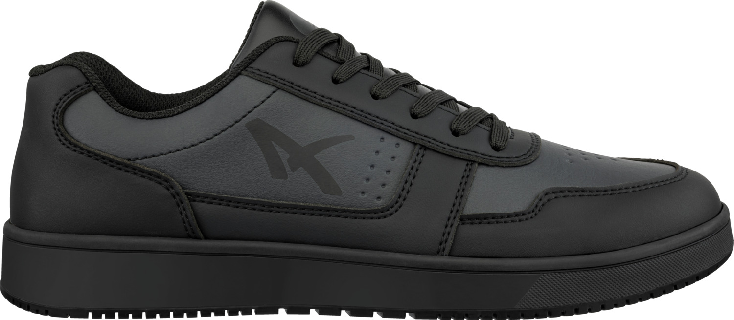 Albatros Squad ST Low Work Shoes, O2 Protection, Water-repellent Microfiber, comfit RELAX Memory Foam, Grippaz Anti-slip SR FO Sole, Black