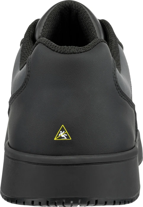 Albatros Squad Work Shoes, O2 Protection Class, GRIPPAZ Traction Anti-slip SR FO Outsole, Water-repellent Breathable Textile, Black, Size 41