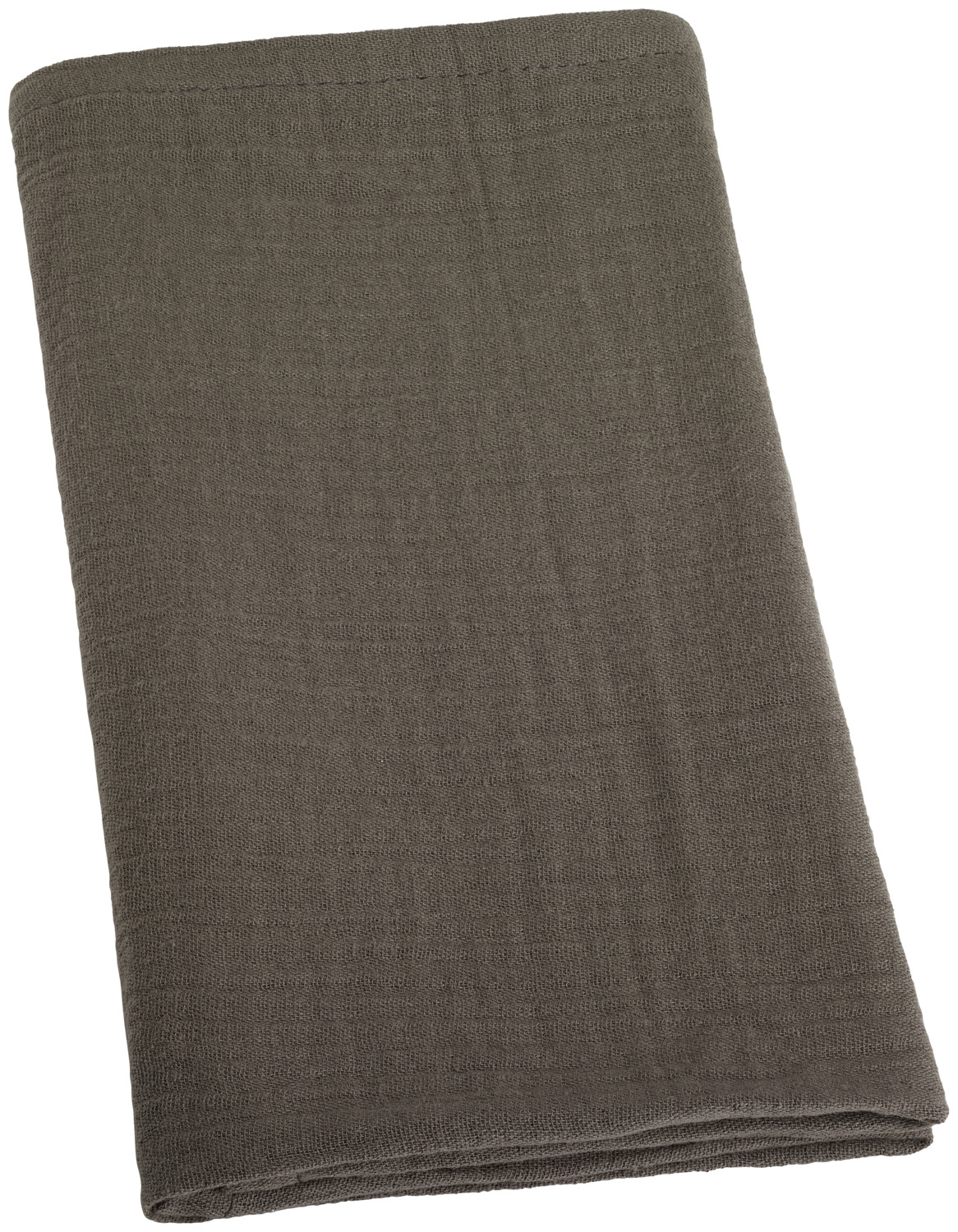 ERWIN M. LUSINI Solutions GmbH Napkin Silena Serviette Silena Napkin Silena; 50x50 cm (WxL); anthracite; 6 piece / pack Serviette Silena; 50x50 cm (BxL); anthrazit; 6 Stück / Pack 100% cotton. Weight approx. 125 g/m². Modern napkin made of soft muslin in a pack of six. The cotton fabric is particularly durable and hard-wearing. The tablecloth is also non-iron and easy to care for. The crinkle look appears after the first wash. 100 % Baumwolle. Gewicht ca. 125 g/m². Moderne Serviette aus weichem Musselin im Sechserpack. Der Baumwollstoff zeichnet sich vor allem durch seine besondere Langlebigkeit und Strapazierfähigkeit aus. Zusätzlich ist die Tischdecke bügelfrei und pflegeleicht. Crinkle-Optik entsteht nach dem ersten Waschen.