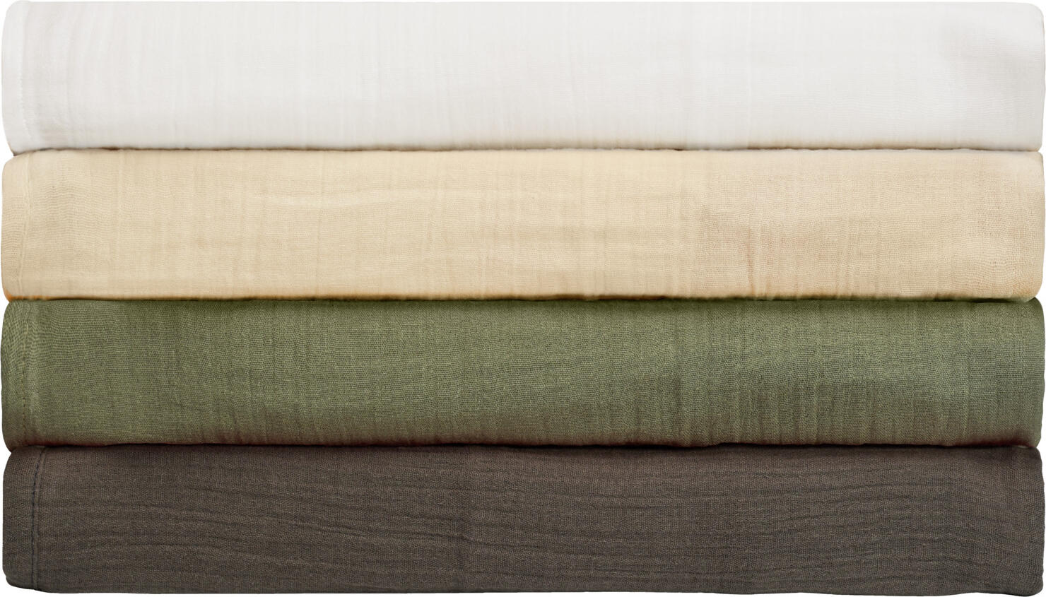 Serviete Erwin M. Lusini Silena, Set de 6 piese, 100% Bumbac Muselin Moale, 50 x 50 cm, Antracit, Fara Calcat cu Efect Crinkle, OEKO-TEX Standard 100