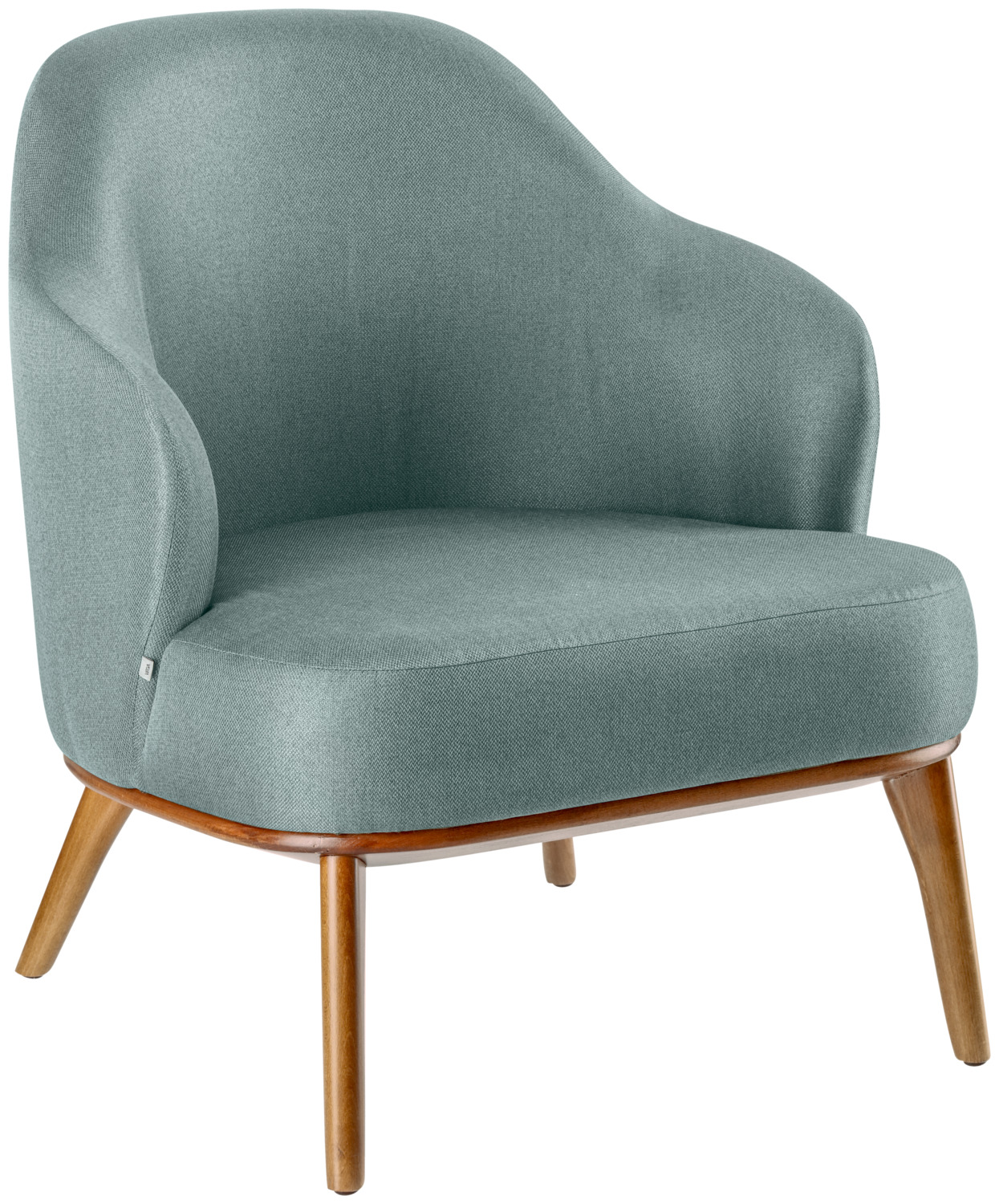 VEGA LUSINI Solutions GmbH Lounge armchair Gustav Loungesessel Gustav Lounge armchair Gustav; 70x78x79 cm (WxDxH); seat light-blue, base light-brown Loungesessel Gustav; 70x78x79 cm (BxTxH); Sitz hellblau, Gestell hellbraun Armchair Gustav made of durable fabric (100% polyester) and a frame of beech that has been stained and varnished. Only suitable for indoor use. Delivery is assembled. Incl. plastic glides on the bottom. Formschöner Sessel aus strapazierfähigem Stoff (100 % Polyester) und einem Gestell aus Buche, gebeizt und lackiert. Inklusive Kunststoffgleiter. Feuerhemmender Bezug. Nur für den Innenbereich geeignet. Lieferung erfolgt montiert.