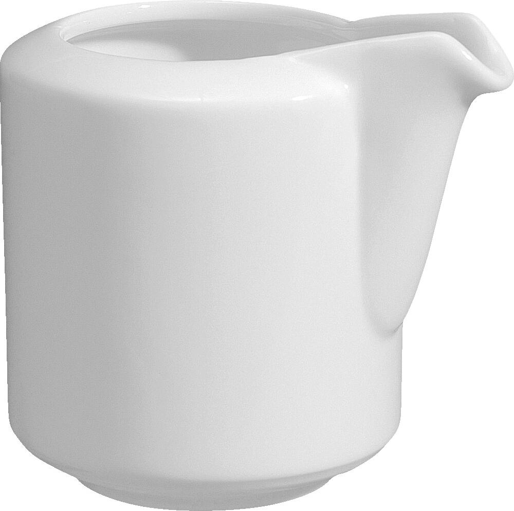 VEGA LUSINI Solutions GmbH Milk and sauce jug Base without handle Milch - & Saucenkännchen Base ohne Henkel Milk and sauce jug Base without handle; 150 ml, 8x7 cm (ØxH); white; round; 6 piece / pack Milch - & Saucenkännchen Base ohne Henkel; 150 ml, 8x7 cm (ØxH); weiß; rund; 6 Stück / Pack White porcelain jug in different sizes. Simple, timeless shape. Dishwasher safe and microwaveable. Weißer Porzellan-Gießer in verschiedenen Größen. Schlichte, zeitlose Form. Spülmaschinenfest und mikrowellengeeignet.