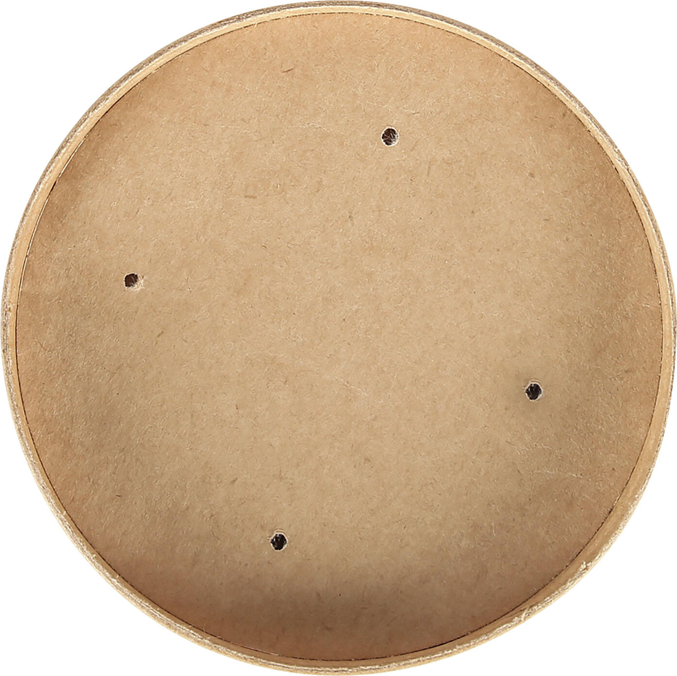 NATUREStar Kraft Paper Lids for Soup Cups and Bowls, Diameter 9.7 cm, Brown, PLA Coated, Compostable and Recyclable with Vent Hole, Pack of 25