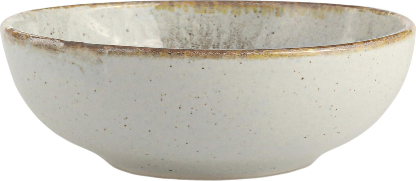Porland Porland Porselen San. Ve Tic. A.Ş. Bowl Iris Schale Iris Bowl Iris; 130 ml, 10x3.5 cm (ØxH); grey/brown; round; 6 piece / pack Schale Iris; 130 ml, 10x3.5 cm (ØxH); grau/braun; rund; 6 Stück / Pack Colored stoneware bowl with matt glaze. Dishwasher safe and microwaveable. Farbige Schale aus Steinzeug. Spülmaschinenfest und mikrowellengeeignet.