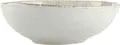 Porland Iris Bowl Set of 6, Colored Stoneware with Matt Glaze, 585ml, 18cm Diameter, Grey/Brown, Dishwasher and Microwave Safe