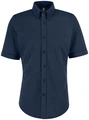 JOBELINE Men's Short Sleeve Piqué Shirt, 95% Cotton 5% Elastane, Button-Down Collar, Full Placket, Extra-Long Back, OEKO-TEX Standard 100, i 30133224