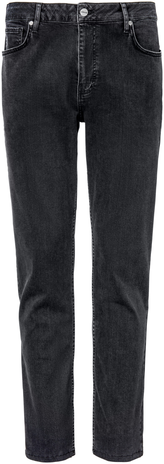 JOBELINE LUSINI Solutions GmbH Men's jeans Jaden Herrenjeans Jaden Men's jeans Jaden; Size 46; dark-grey Herrenjeans Jaden; Kleidergröße 46; dunkelgrau Jeans pants for men with straight leg and modern cut. Five-pocket style: 2 round front pockets, 2 back patch pockets, 1 small pocket in the right front pocket. 5 belt loops. Zipper at center front. 99 % cotton (denim), 1 % spandex. 40 °C wash. Inside leg length: 82 cm for size 50. Jeanshose für Herren mit geradem Bein und modernem Schnitt. Five-Pocket-Style: 2 runde Vordertaschen, 2 aufgesetzte Gesäßtaschen, 1 kleine Tasche in der rechten Vordertasche. 5 Gürtelschlaufen. Reißverschluss in vorderer Mitte. 99% Baumwolle (Denim), 1% Elasthan. 40°-Wäsche. Innenbeinlänge: 82 cm bei Gr. 50.