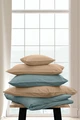 Erwin M. Lusini Siena Duvet Cover, 260 x 240 cm, Smoky Blue, Percale Cotton-Polyester Blend, OEKO-TEX Standard 100, Bag Closure