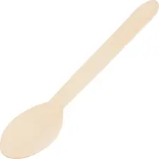 WIMEX WIMEX s.r.o. Disposable spoon Betulla Einweg-Löffel Betulla Disposable spoon Betulla; 16 cm (L); brown; 100 piece / pack Einweg-Löffel Betulla; 16 cm (L); braun; 100 Stück / Pack Birch wood spoon, biodegradable and compostable. Löffel aus Birkenholz, biologisch abbaubar und kompostierbar.