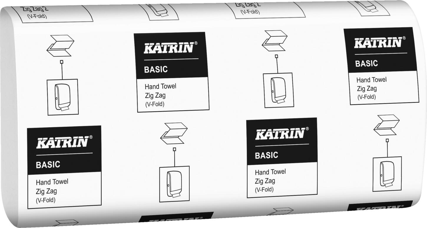 Katrin Metsä Tissue GmbH Paper towels 1-ply Z-fold Falthandtuch 1-lagig Z-Falz Paper towels 1-ply Z-fold; 23.2x23 cm (LxW); grey; 20 piece / pack Falthandtuch 1-lagig Z-Falz; 23.2x23 cm (LxB); grau; 20 Stück / Pack With these paper towels you can fill up your paper towel dispensers in no time. The paper towel is made of cellulose, single-ply and folded in a practical Z-fold. One grip - and it can be taken out of the dispenser individually. Your guests can thus dry their hands in a hygienic way. Especially in areas where there is a lot of public traffic, disposable towels are the best way to ensure clean conditions. * Single-ply paper towel for hotel, restaurant and bathroom use * Automatic single dispensing - hygienic and economical in use * Made of cellulose, 100% recycled paper (RC) natural white * Folded in Z-fold * Individually removable from the dispenser * Suitable for our paper towel dispensers * Suitable for areas with low to medium consumption * Certified with the Nordic Swan eco-label * Scope of delivery: 20 bands with 250 sheets each The paper towels available here fit into our paper towel dispensers and are of good quality. The individually removable, pre-folded towels in Z-fold have a strong suction power and dry the hands reliably and hygienically. Robuste Papierhandtücher aus 100 % Recyclingpapier. Einlagig mit Z-Falz, 250 Blatt pro Pack, naturweiß. Geeignet für Bereiche mit geringem bis mittlerem Verbrauch. Automatische Einzelausgabe - hygienisch und sparsam im Verbrauch. Zertifiziert mit dem Nordic Swan Umweltzeichen.