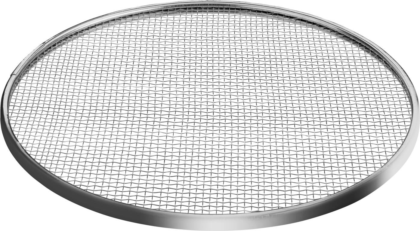 de Buyer Stainless Steel Sieve Set of 5 Pieces, 20 cm Diameter, with 4 Interchangeable Mesh Inserts (0.5mm, 1mm, 2mm, 3mm), Silver, Dishwasher Safe