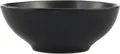 Set de 6 boluri Porland Ironstone, Gresie Colorata cu Glazura Mata, 420ml, Diametru 14cm, Maro-Negru, Compatibil cu Masina de Spalat Vase si Cuptor cu Microunde
