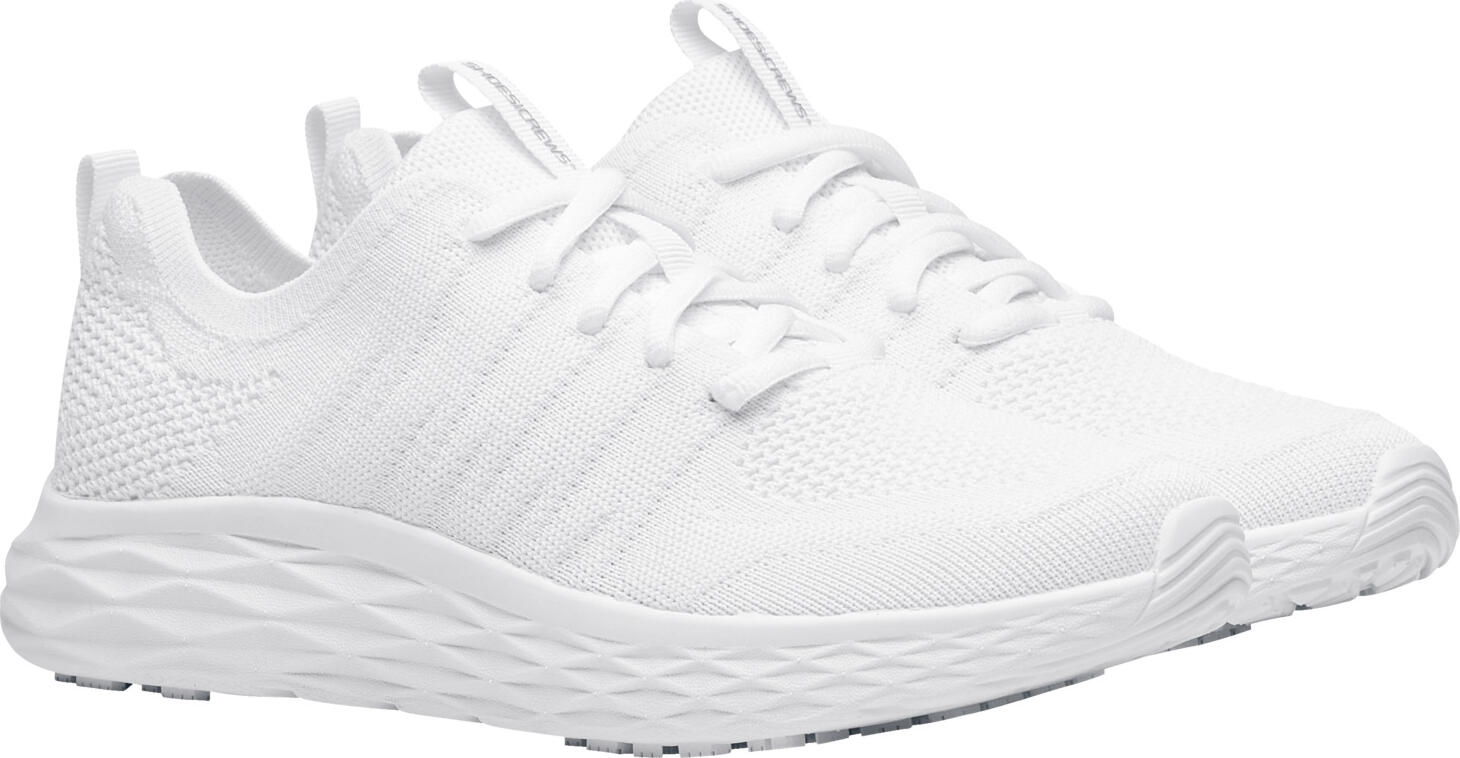 Incălțăminte Profesionale pentru Bărbați Shoes For Crews Everlight, Anti-alunecare, Culoare: Alb, Mărime 45, Material Textil Respirabil și Hidrofug, Spumă Featherlight Foam, Vegan