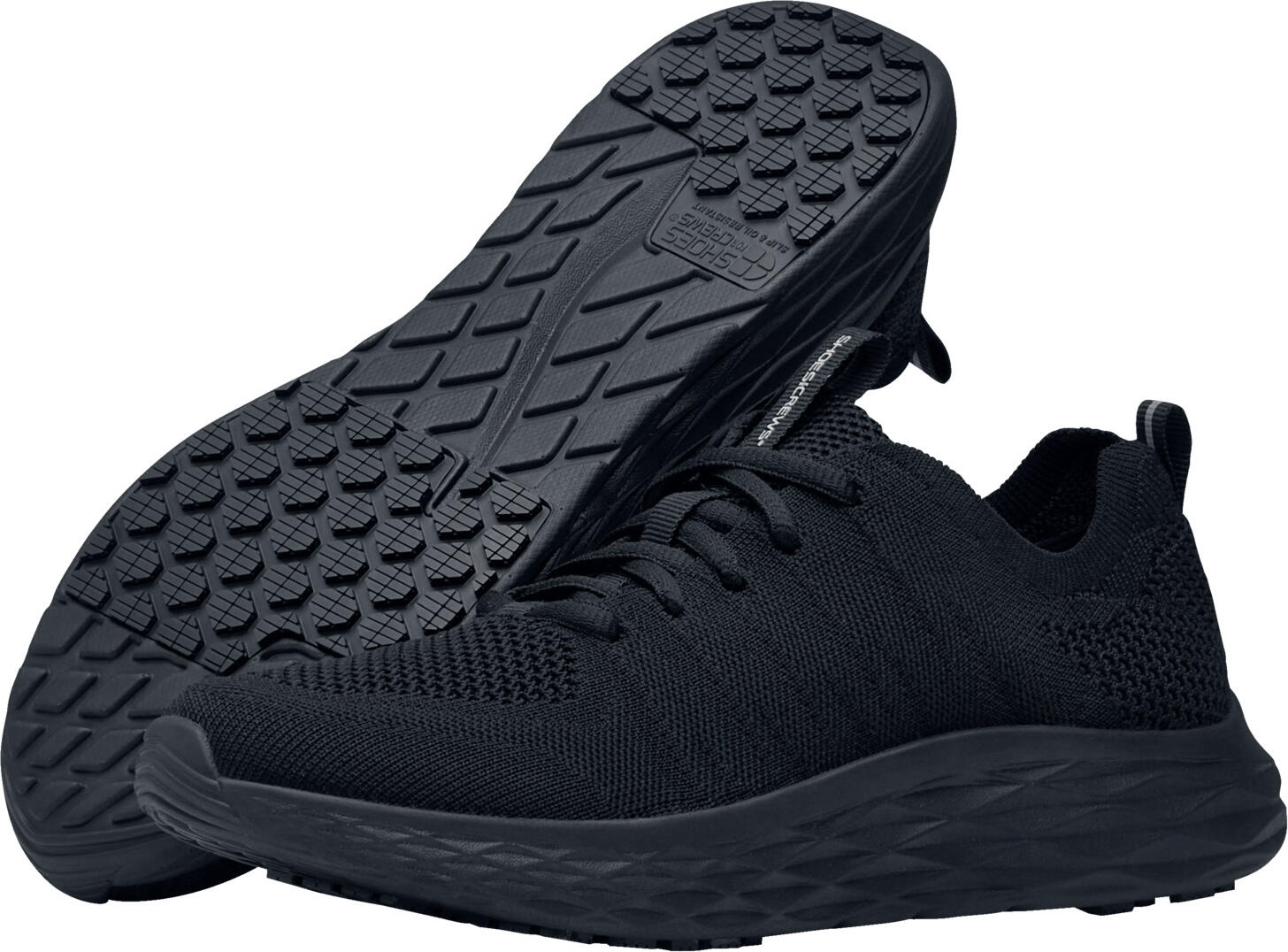 Shoes For Crews Everlight Men's Professional Slip-Resistant Shoes, Size EU 40, Breathable Water-Repellent Knitted Upper, Featherlight Foam, Metal-Free, Vegan