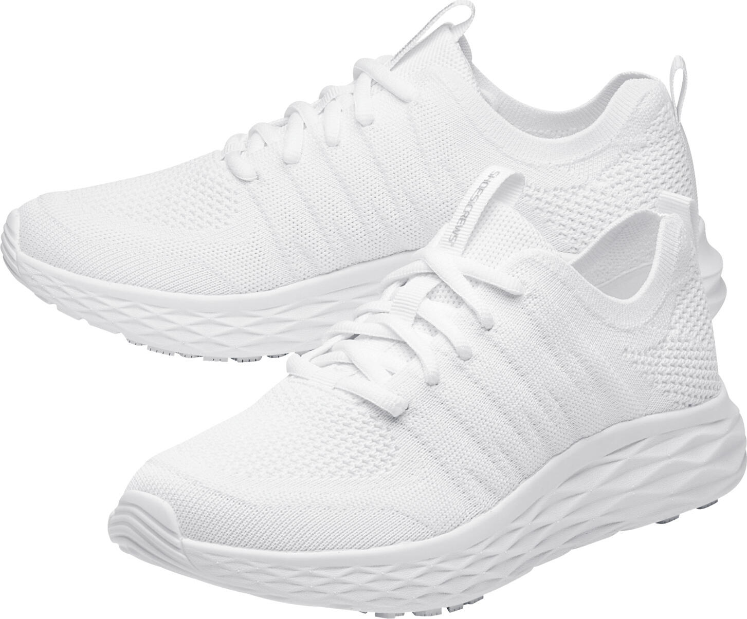 Incălțăminte Profesionale pentru Bărbați Shoes For Crews Everlight, Anti-alunecare, Culoare: Alb, Mărime 42, Material Textil Respirabil și Hidrofug, Spumă Featherlight Foam, Vegan