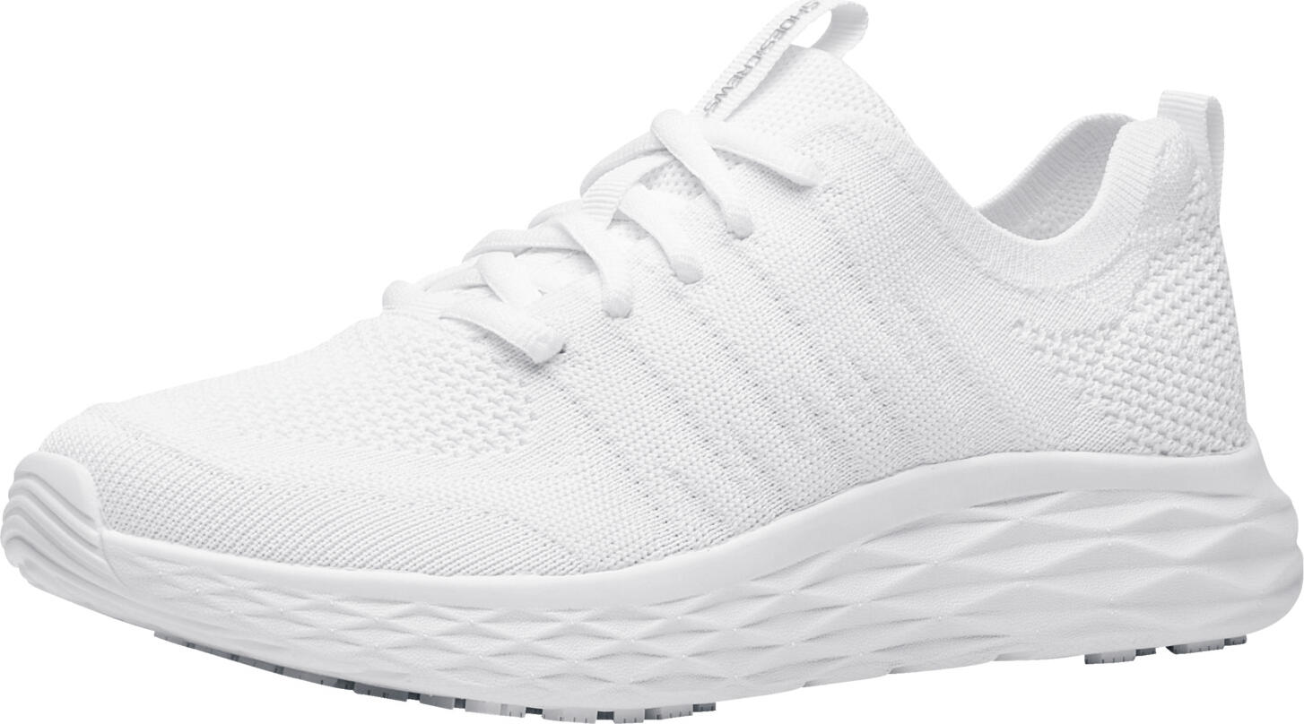 Incălțăminte Profesionale pentru Bărbați Shoes For Crews Everlight, Anti-alunecare, Culoare: Alb, Mărime 42, Material Textil Respirabil și Hidrofug, Spumă Featherlight Foam, Vegan