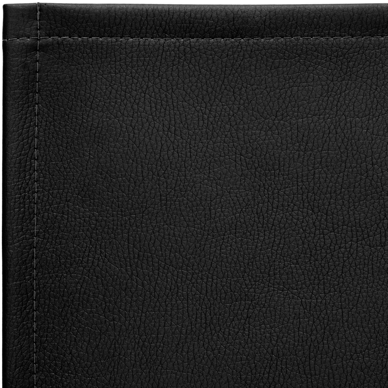 Set de 2 placemats ERWIN M. Emporia, 44 x 32.5 cm, Negru, PVC si Poliuretan, OEKO-TEX Standard 100, Rezistent, Margine Cosuta, Usor de Curatat