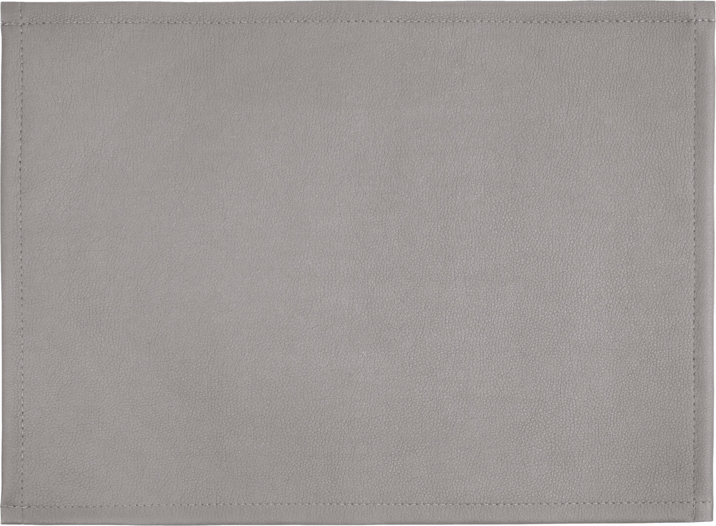 ERWIN M. LUSINI Solutions GmbH Placemat Emporia Tischset Emporia Placemat Emporia; 44x32.5 cm (WxL); grey; 2 piece / pack Tischset Emporia; 44x32.5 cm (BxL); grau; 2 Stück / Pack Front: 91% PVC, 9% polyurethane. Back: 95% polyester, 5% cotton. Weight approx. 700 g/m². Trendy placemat in a pack of two made of imitation leather, with hemmed edge. Particularly easy to clean and hard-wearing. Can be wiped clean with a damp cloth. Vorderseite: 91 % PVC, 9 % Polyurethan. Rückseite: 95 % Polyester, 5 % Baumwolle. Gewicht ca. 700 g/m². Trendiges Tischset im Zweierpack aus Kunstleder, mit gesäumtem Rand. Besonders pflegeleicht und strapazierfähig. Feucht abwischbar.
