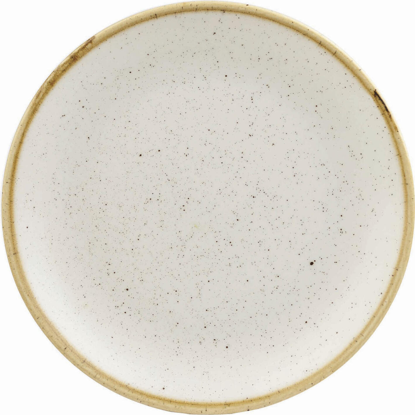 Churchill Churchill China (UK) ltd. Flat plate Stonecast Barley White Coupe Teller flach Stonecast Barley White Coupe Flat plate Stonecast Barley White Coupe; 16.5 cm (Ø); white/brown; round; 12 piece / pack Teller flach Stonecast Barley White Coupe; 16.5 cm (Ø); weiß/braun; rund; 12 Stück / Pack Rustic charm with an astounding effect — hand-decorated and individually inspired by the changing of the seasons, add warmth and rustic style to your table with this versatile hand-painted design, available in 15 stunning colors. Der flache Coupe Teller für die Gastronomie Stonecast „Barley White“ von Churchill ermöglicht modernes Anrichten ohne Rand. Als Stonecast Barley White Teller Coupe flach ist er vielseitig einsetzbar. Dieser Gastronomie Teller modern überzeugt durch seine robuste Qualität.
