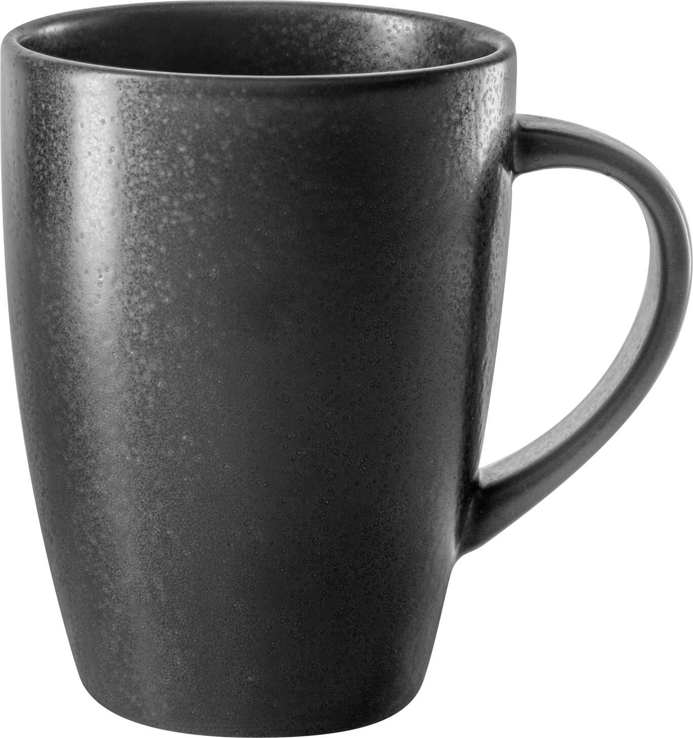 VEGA LUSINI Solutions GmbH Coffee mug Masca Kaffeebecher Masca Coffee mug Masca; 260 ml, 7.5x10 cm (ØxH); black; round; 6 piece / pack Kaffeebecher Masca; 260 ml, 7.5x10 cm (ØxH); schwarz; rund; 6 Stück / Pack The Masca 260 ml black porcelain mug is the ideal solution for modern breakfast and coffee offerings in the catering industry. Sturdy porcelain and the elegant black finish ensure a high-quality presentation of hot drinks. Thanks to its classic shape, the mug sits comfortably in the hand and is suitable for daily use in the service area. Advantages: * Black catering porcelain for a modern look * 260 ml – ideal for coffee, tea or milk-based drinks * Sturdy and durable for daily use * Perfect for the catering, hospitality and café sectors * Dishwasher-safe * Microwave-safe Der Becher Masca 260 ml Porzellan schwarz ist die ideale Lösung für moderne Frühstücks- und Kaffeeangebote in der Gastronomie. Robustes Porzellan und die elegante schwarze Optik sorgen für eine hochwertige Präsentation von Heißgetränken. Durch die klassische Form liegt der Becher gut in der Hand und eignet sich für den täglichen Einsatz im Service. Vorteile: * Schwarzes Gastro-Porzellan für moderne Optik * 260 ml ideal für Kaffee, Tee oder Milchgetränke * Robust und langlebig für den täglichen Einsatz * Perfekt für Gastronomie, Hotellerie und Café * spülmaschinenfest * mikrowellengeeignet