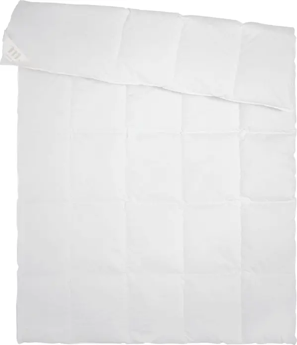 ERWIN M. Hypno All-Season Duvet, 140x200 cm, 100% White Duck Down Filling Class 1, 100% Cotton Fine Twill Cover, White, OEKO-TEX Standard 100