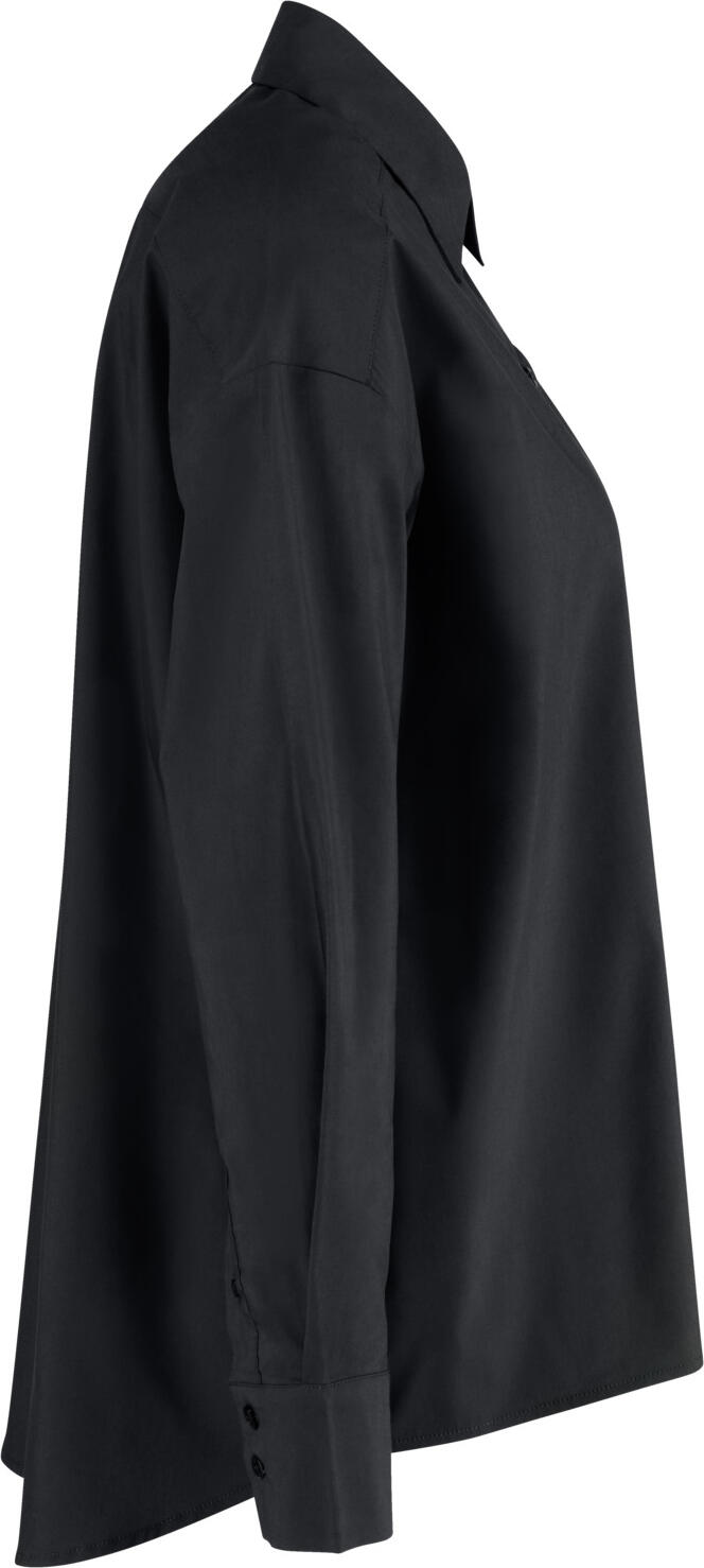 Bluza JOBELINE Porter pentru femei, croiala Oversize A-line, amestec bumbac-poliester, maneca lunga, imbricaminte pentru catering si hotelarie