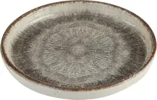 Porland Porland Porselen San. Ve Tic. A.Ş. Flat plate Iris with raised rim Teller flach Iris mit hohem Rand Flat plate Iris with raised rim; 27.5x2.4 cm (ØxH); grey/brown; round; 6 piece / pack Teller flach Iris mit hohem Rand; 27.5x2.4 cm (ØxH); grau/braun; rund; 6 Stück / Pack Colored stoneware plate. Without lip with raised rim. Dishwasher safe and microwaveable. Farbiger Teller aus Steinzeug. Ohne Fahne mit hochgezogenem Rand. Spülmaschinenfest und mikrowellengeeignet.