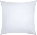 Erwin M. Lusini Scalea Pillowcase, 100% Cotton Fine Satin, 300 TC, 40x40 cm, White, Hotel Side Fastening, OEKO-TEX Standard 100