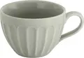 VEGA Bel Colore Porcelain Coffee Cup, 190 ml, Grey, Dishwasher and Microwave Safe, Set of 6