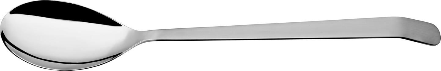 Picard + Wielpütz Picard & Wielpütz GmbH & Co. KG Chafing spoon Cassio not perforated Chafinglöffel Cassio nicht gelocht Chafing spoon Cassio not perforated; 35 cm (L); silver, handle silver Chafinglöffel Cassio nicht gelocht; 35 cm (L); silber, Griff silber Chrome-nickel stainless steel 18/10. Chafing spoon in neutral design with curved handle end. Matt polished handle. Dishwasher safe. Chrom-Nickel-Edelstahl 18/10, rostfrei. Chafinglöffel in neutralem Design mit gebogenem Stielende. Matt polierter Griff. Spülmaschinenfest.