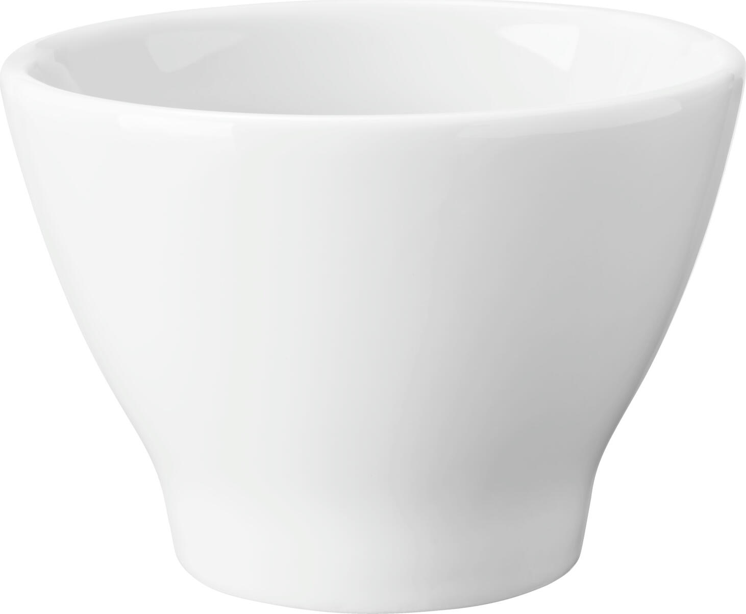 VEGA LUSINI Solutions GmbH Coffee mug Contrast without handle Kaffeebecher Contrast ohne Henkel Coffee mug Contrast without handle; 190 ml, 9x6.5 cm (ØxH); white; tapered; 6 piece / pack Kaffeebecher Contrast ohne Henkel; 190 ml, 9x6.5 cm (ØxH); weiß; konisch; 6 Stück / Pack White porcelain mug without handle. In different sizes. Can also be used as a small bowl. Dishwasher safe and microwaveable. Weißer Porzellan-Becher ohne Henkel. In verschiedenen Größen. Auch als Schälchen einsetzbar. Spülmaschinenfest und mikrowellengeeignet.