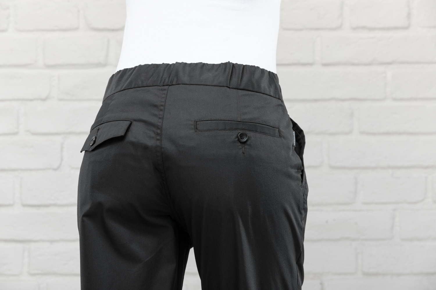 Pantaloni Bucatarari Dame JOBELINE Move, Marime 48, Amestec Bumbac-Poliester, Talie Elasticata, Croiala Conica, Certificare OEKO-TEX, Vestimentar Profesional