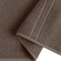 ERWIN M. LUSINI Dina Bath Mat, 100% Cotton Twisted Terry, 50 x 70 cm, Taupe, OEKO-TEX Standard 100 Certified, High Quality Durable Fabric