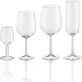Royal Leerdam Bouquet White Wine Glass, 360ml Crisal Glass, High Durability, Dishwasher Safe, 19.3cm Height