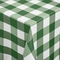 Fata de masa patrata Erwin M. Lusini Countryline, 80 x 80 cm, 100% Poliester, Carou Verde, OEKO-TEX Standard 100, Durabila si Usor de Curatat
