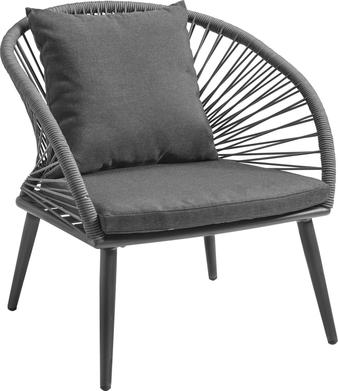 VEGA LUSINI Solutions GmbH Outdoor back cushion Alcamo Outdoor Rückenkissen Alcamo Outdoor back cushion Alcamo; 40x40x10 cm (WxLxH); anthracite; plain, square; 2 piece / pack Outdoor Rückenkissen Alcamo; 40x40x10 cm (BxLxH); anthrazit; einfarbig, quadratisch; 2 Stück / Pack Back cushion made of Olefin fabric (100 % polypropylene) matching the series Alcamo. Removable and washable at 30 °C. Rückenkissen aus Olefinstoff (100 % Polypropylen) passend zur Serie Alcamo. Abziehbar und bei 30 ° waschbar.