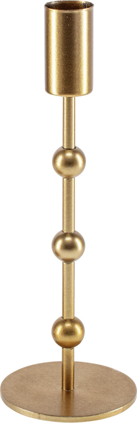 unknown LUSINI Solutions GmbH Pointed candle holder Lalia Spitzkerzenhalter Lalia Pointed candle holder Lalia; 7x19.5 cm (ØxH); golden Spitzkerzenhalter Lalia; 7x19.5 cm (ØxH); gold Pointed candle holder made of metal. Spitzkerzenhalter aus Metall.