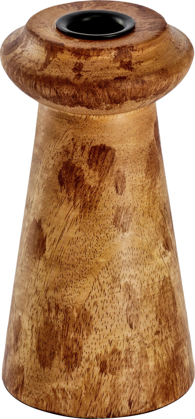 unknown LUSINI Solutions GmbH Candle holder Maris tall Spitzkerzenhalter Maris hoch Candle holder Maris tall; 7x15 cm (ØxH); brown Spitzkerzenhalter Maris hoch; 7x15 cm (ØxH); braun Natural wood candle holder. Each piece is unique. Spitzkerzenhalter aus naturbelassenem Holz. Jedes Stück ein Unikat.