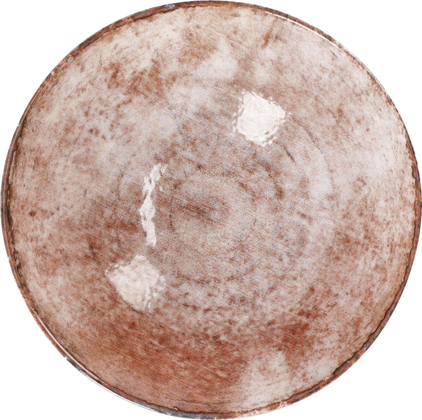 VEGA Gironia Porcelain Bowl Set of 6, 500ml, 15cm Diameter, Rose Digital Print Textured Surface, Dishwasher and Microwave Safe