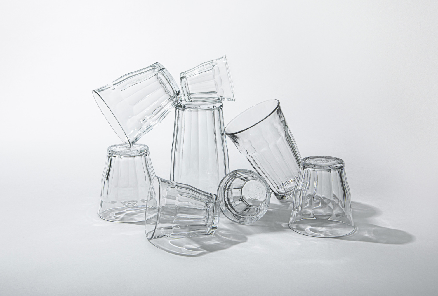 Set de 6 pahare universale Duralex Picardie, sticla temperata soda-lime, 500 ml, stivuibile si rezistente la impact, fabricate in Franta