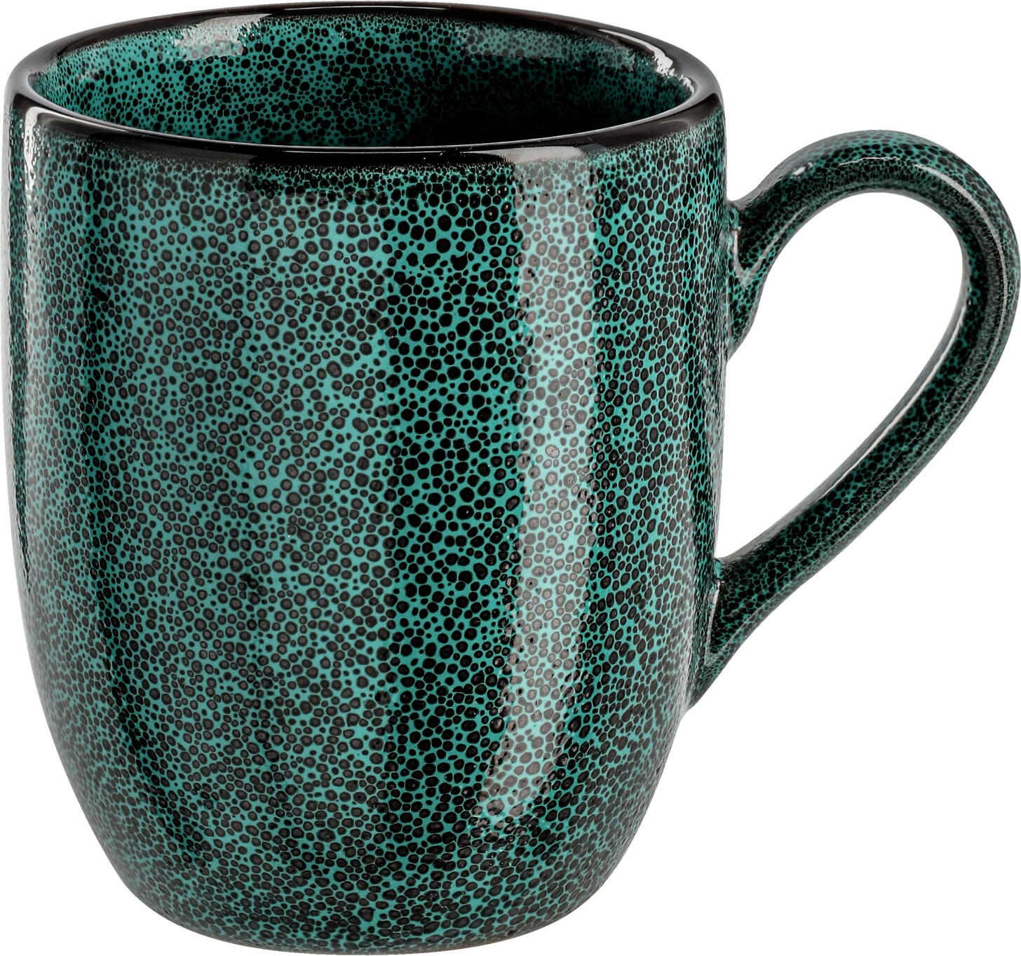 VEGA LUSINI Solutions GmbH Coffee mug Antiqus Kaffeebecher Antiqus Coffee mug Antiqus; 350 ml, 8x9.7 cm (ØxH); teal; 6 piece / pack Kaffeebecher Antiqus; 350 ml, 8x9.7 cm (ØxH); petrol; 6 Stück / Pack Porcelain mug in trendy colors. The combi saucer is suitable for all cup sizes. Dishwasher safe and microwaveable. Becher-Obertasse aus Porzellan in angesagten Farben. Die Kombi-Untertasse passt zu allen Tassengrößen. Spülmaschinenfest und mikrowellengeeignet.