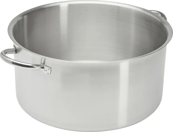 de Buyer Prim Appety Roasting Pot, 36 cm, 16 L, AISI 304 Stainless Steel, Sandwich Base, Induction Compatible, Professional HORECA